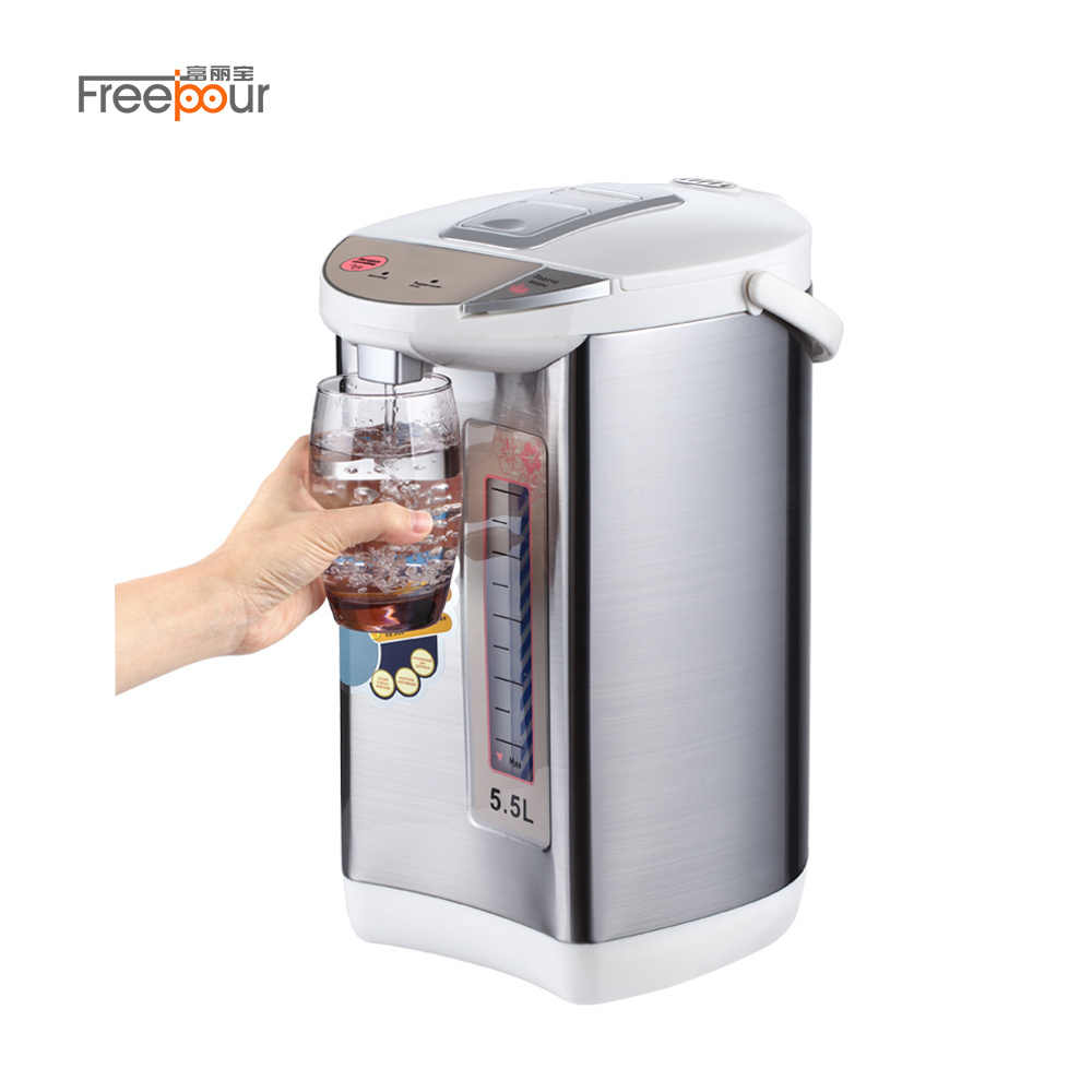 Sterilization Reboil Water Hot Pot Coffee Maker Keep Warm 2 Way-Dispensing Electric Water Pot Electric Thermos