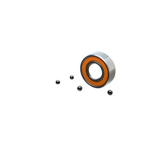 ABEC-7 Miniature Bearing For Fishing Reels Orange Seals Stainless Steel and Ceramic Balls Fishing Reel Ball Bearing