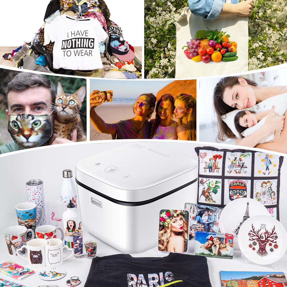 Freesub tshirt mug heat press machine 3D Sublimation Vacuum heat press Machine for phone case PD2800