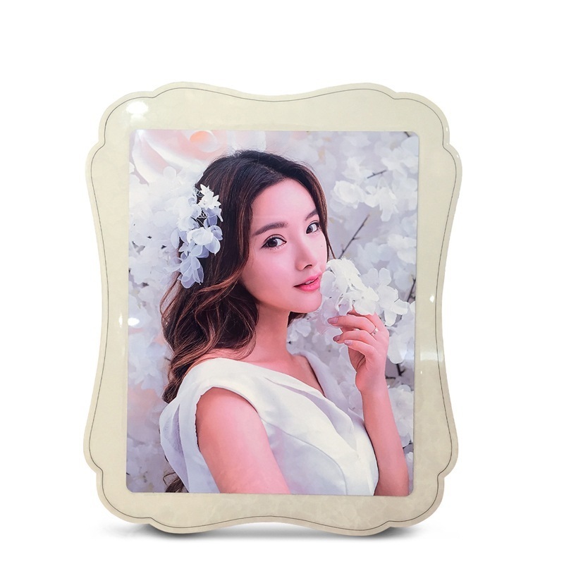 Sunmeta 3D aluminum frame globulite sublimation MDF photo frame with Aluminum