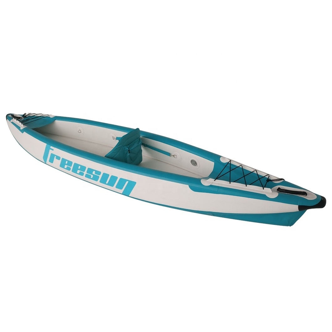 fold outdoor fishing kayak inflatable kayakcanoekayak whitewater clear bottom travel kayak boat for sale pvc