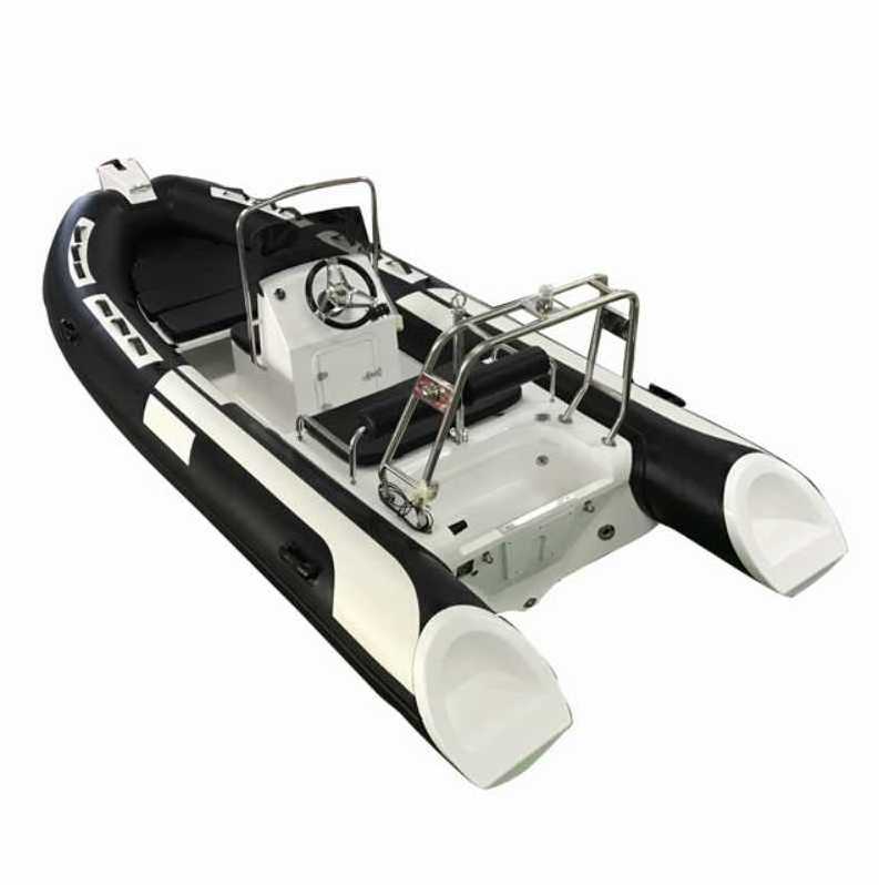 High Performance 16ft fiberglass bottom rib boats Hypalon/PVC inflatable boat fishing