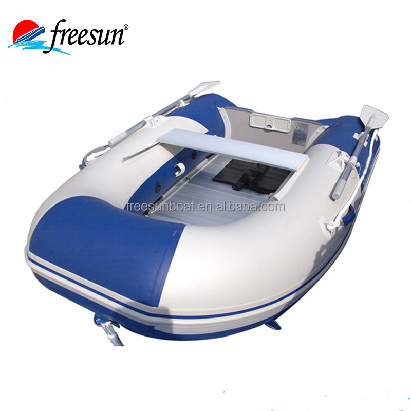 FREESUN Best Quality Best Inflatable Boat Deep Sea Fishing Inflatable pvc Boat for Sale Micro Wave Waters 3 Years