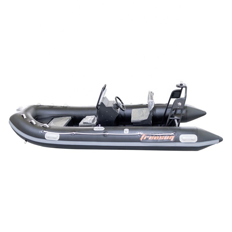 High Speed 12ft 13ft Semi-rigid Aluminum Double Hull RIB 390 inflatable aluminium boat