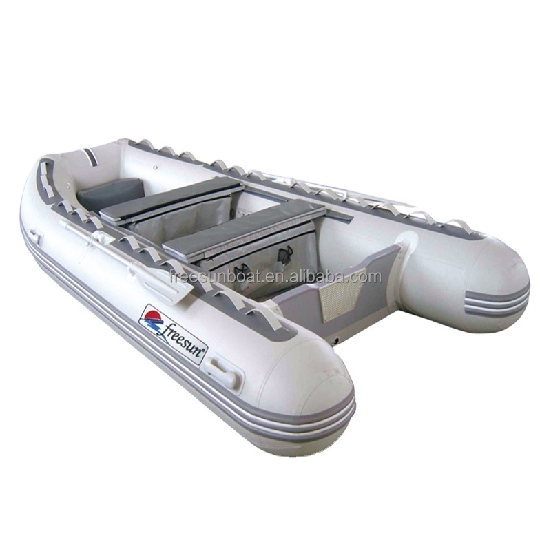 FREESUN Best Quality Best Inflatable Boat Deep Sea Fishing Inflatable pvc Boat for Sale Micro Wave Waters 3 Years