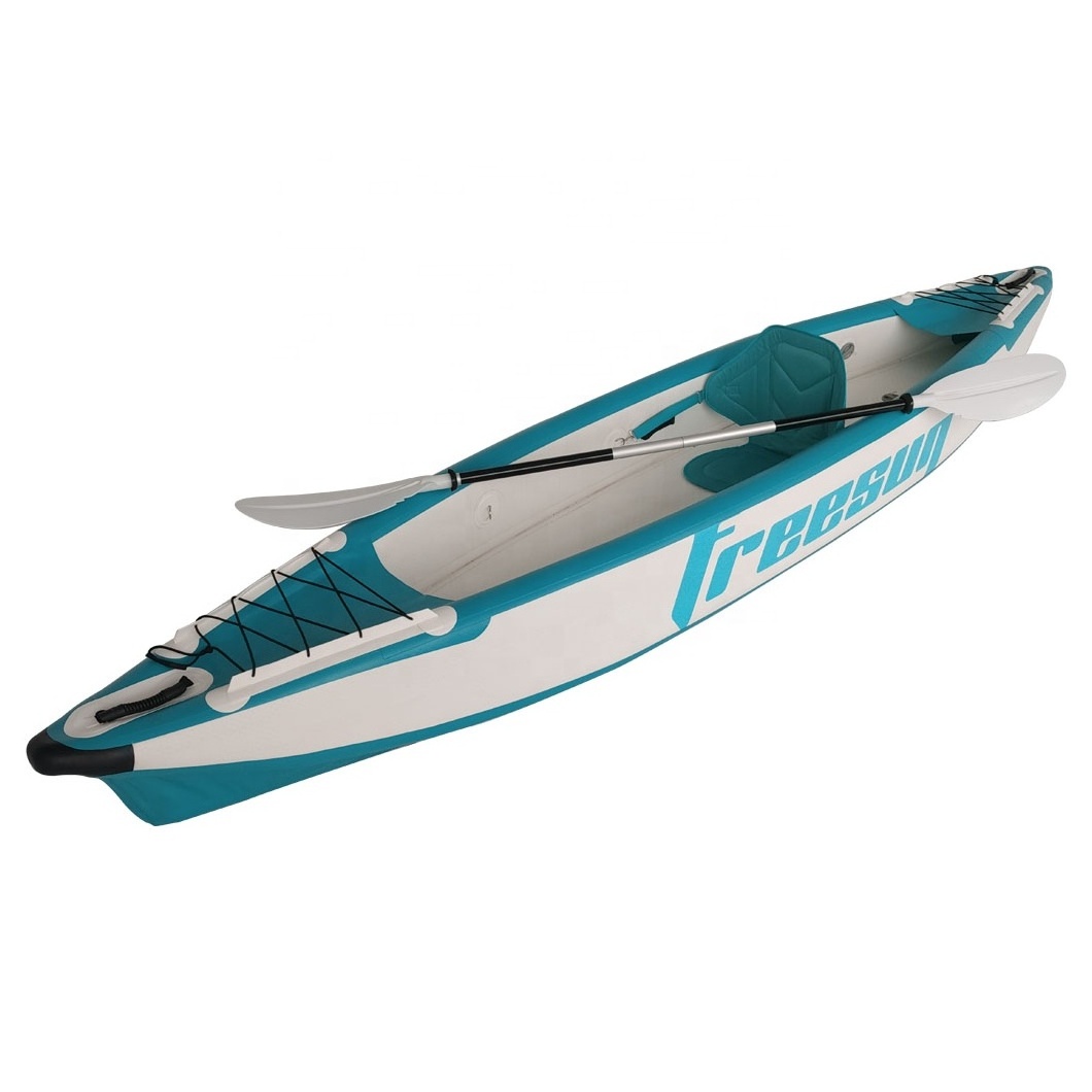 fold outdoor fishing kayak inflatable kayakcanoekayak whitewater clear bottom travel kayak boat for sale pvc