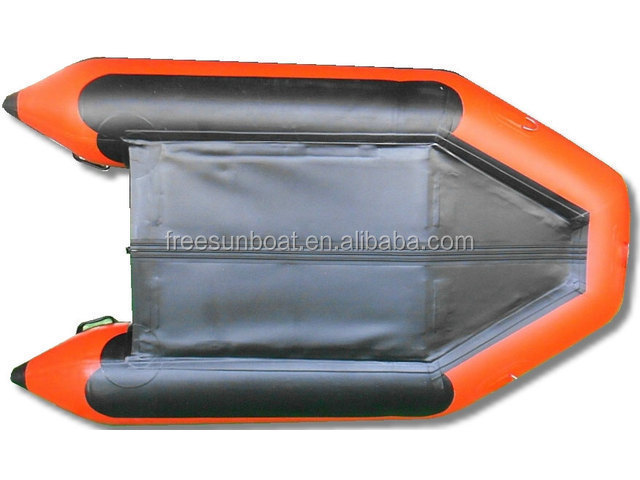 fishing vessel inflatable boat pontoon ce pvc hypalon boat with motor rowing rescue boat cabin for family high quality