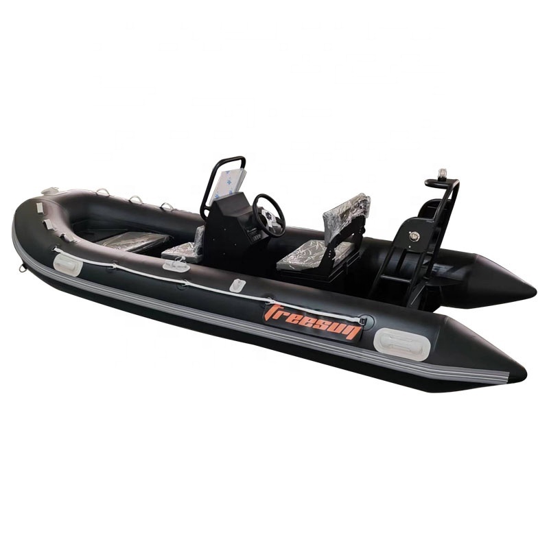 High Speed 12ft 13ft Semi-rigid Aluminum Double Hull RIB 390 inflatable aluminium boat