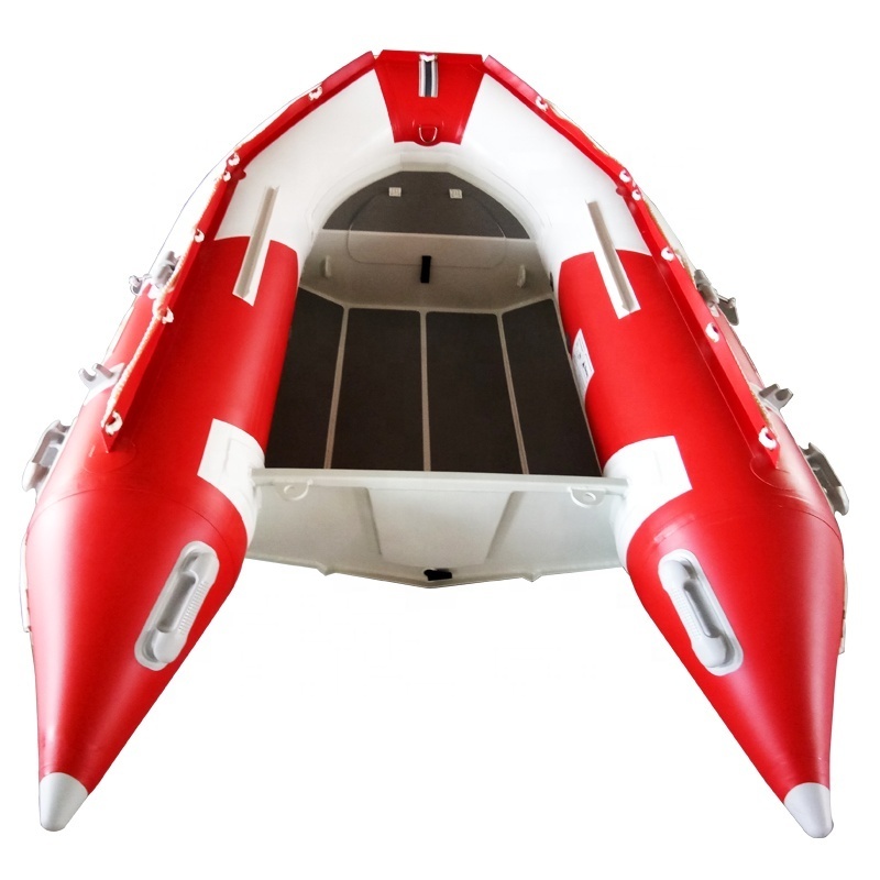 Dinghy RIB340 Deep-V Aluminum Hull RIB boat PVC/Hypalon Tube With EVA-non-skid Floor small dinghy for Fishing