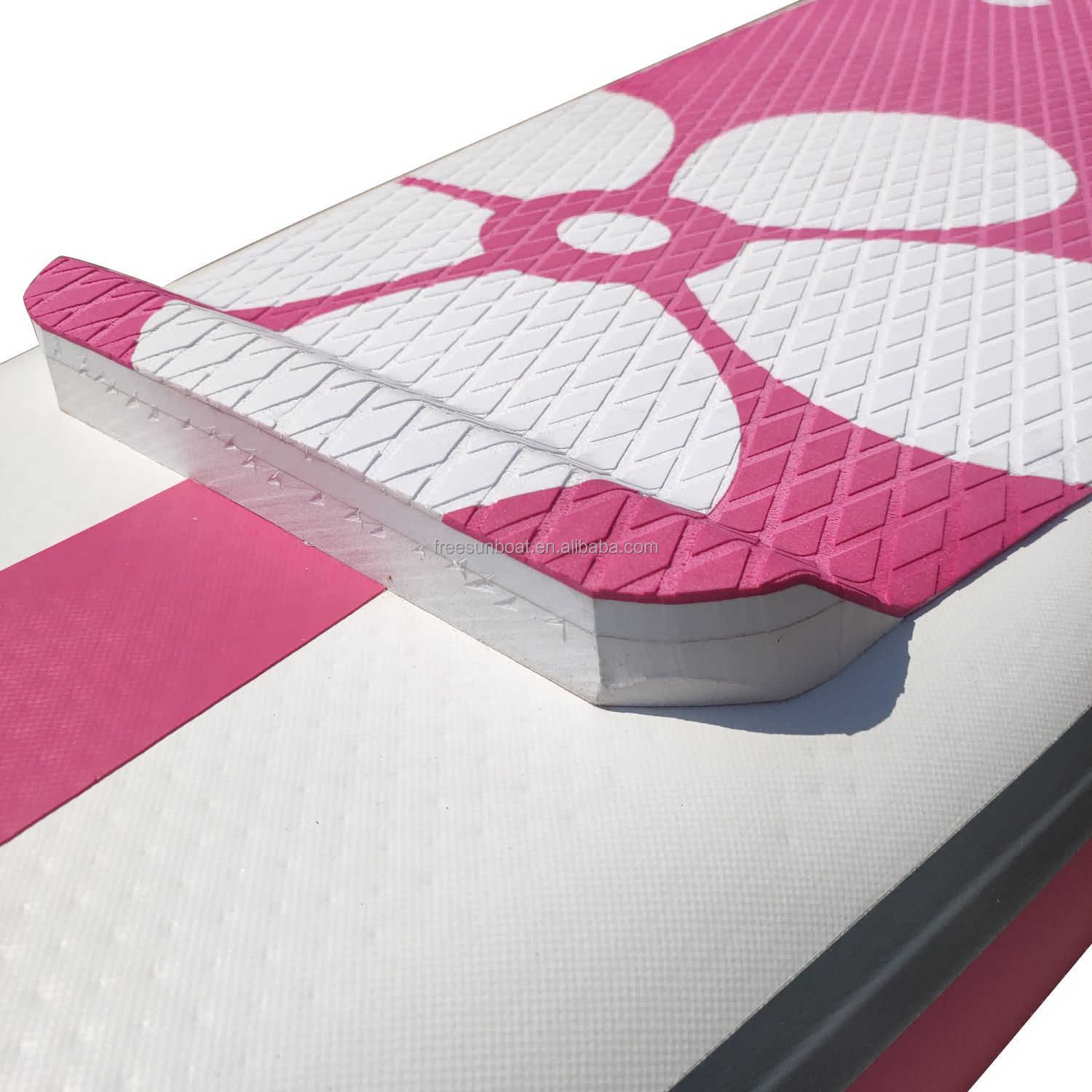 Pink Sakura 14 ft High Performance Inflatable SUP Board For Race or Racing Board For Advanced Boarders