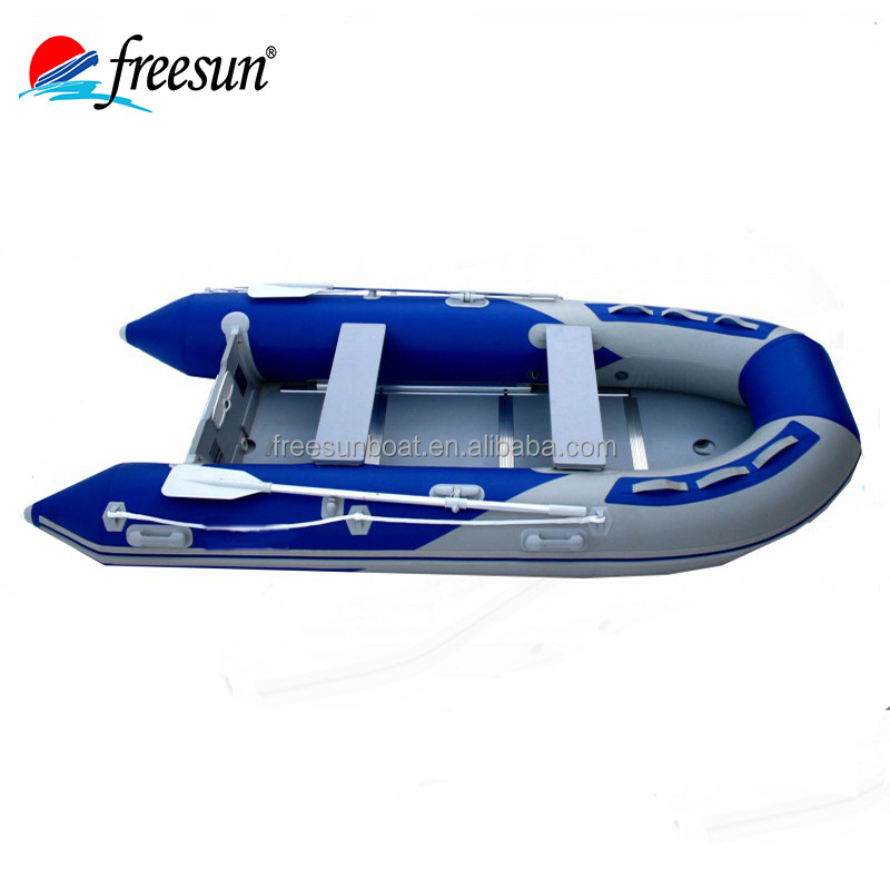 FREESUN Best Quality Best Inflatable Boat Deep Sea Fishing Inflatable pvc Boat for Sale Micro Wave Waters 3 Years