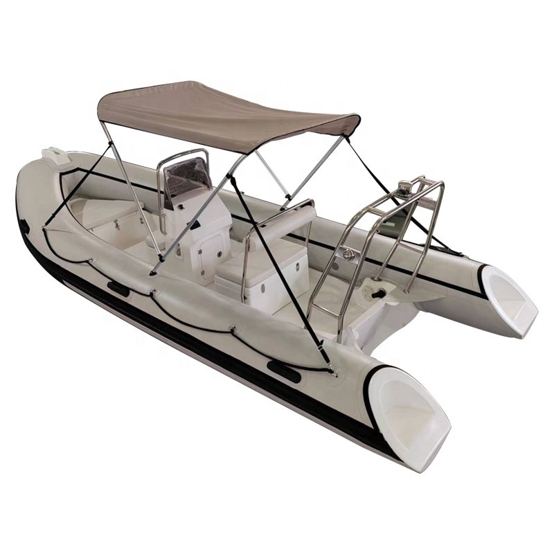 High Performance 16ft fiberglass bottom rib boats Hypalon/PVC inflatable boat fishing