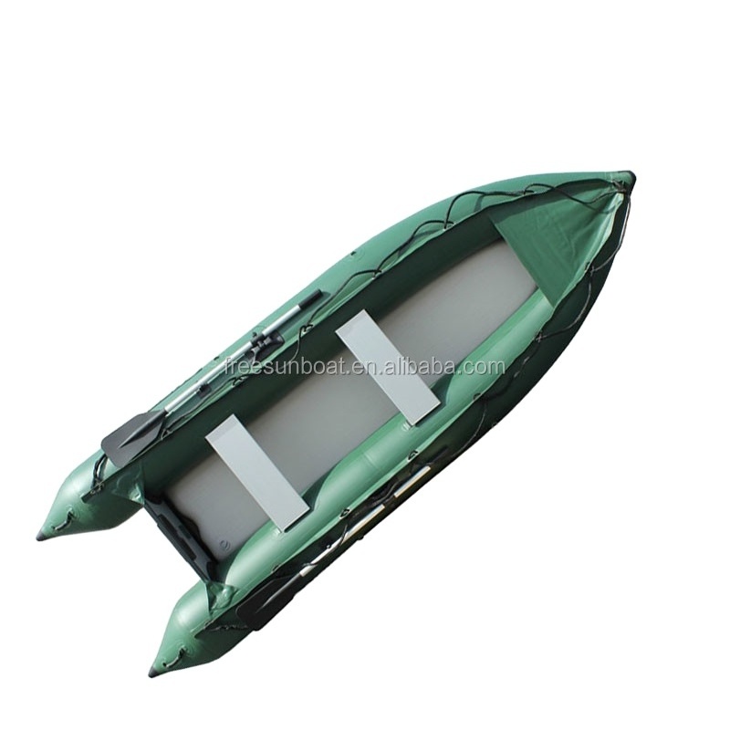 FERRSUN CE PVC Inflatable Kaboat 23456 Persons rescue sport high speed Inflatable boat with motor dinghy pontoon boat