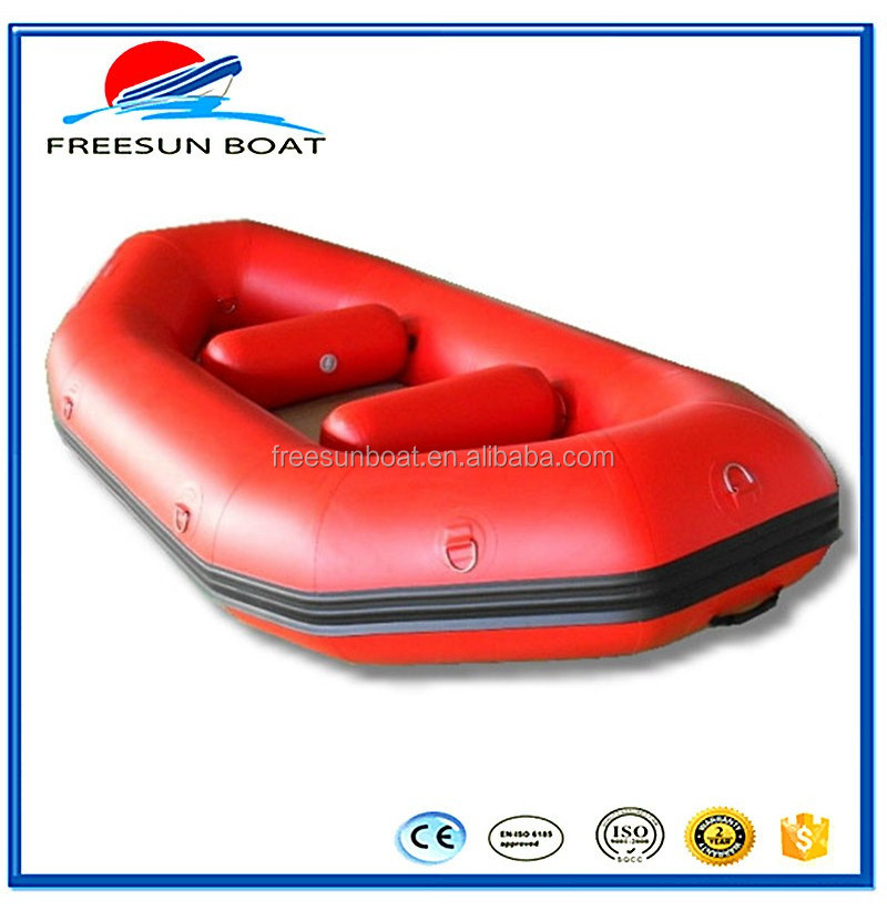 wholesale Freesun Inflatable River Raft Boat Drifting boat 345678 person passgaer sport rescue rafting boat