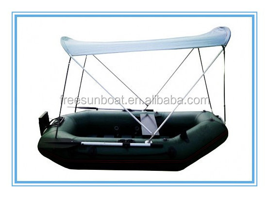 3-4 person inflatable PVC fishing boats inflatable pontoon ocean fishing boat with  motor for sale