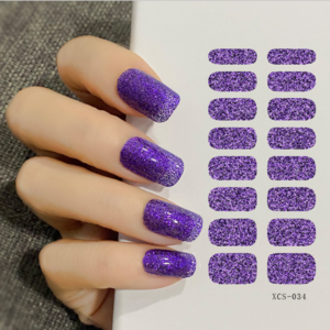 Korean Gel Nail Sticker Real nail Polish Strips Customized design OEM ODM nail wraps