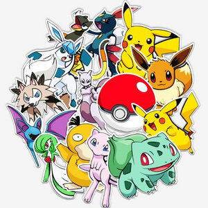 ZY0795C 50Pcs Anime Cartoon Pokemoned Graffiti Stickers suitcase laptop phone cup refrigerator skateboard waterproof stickers