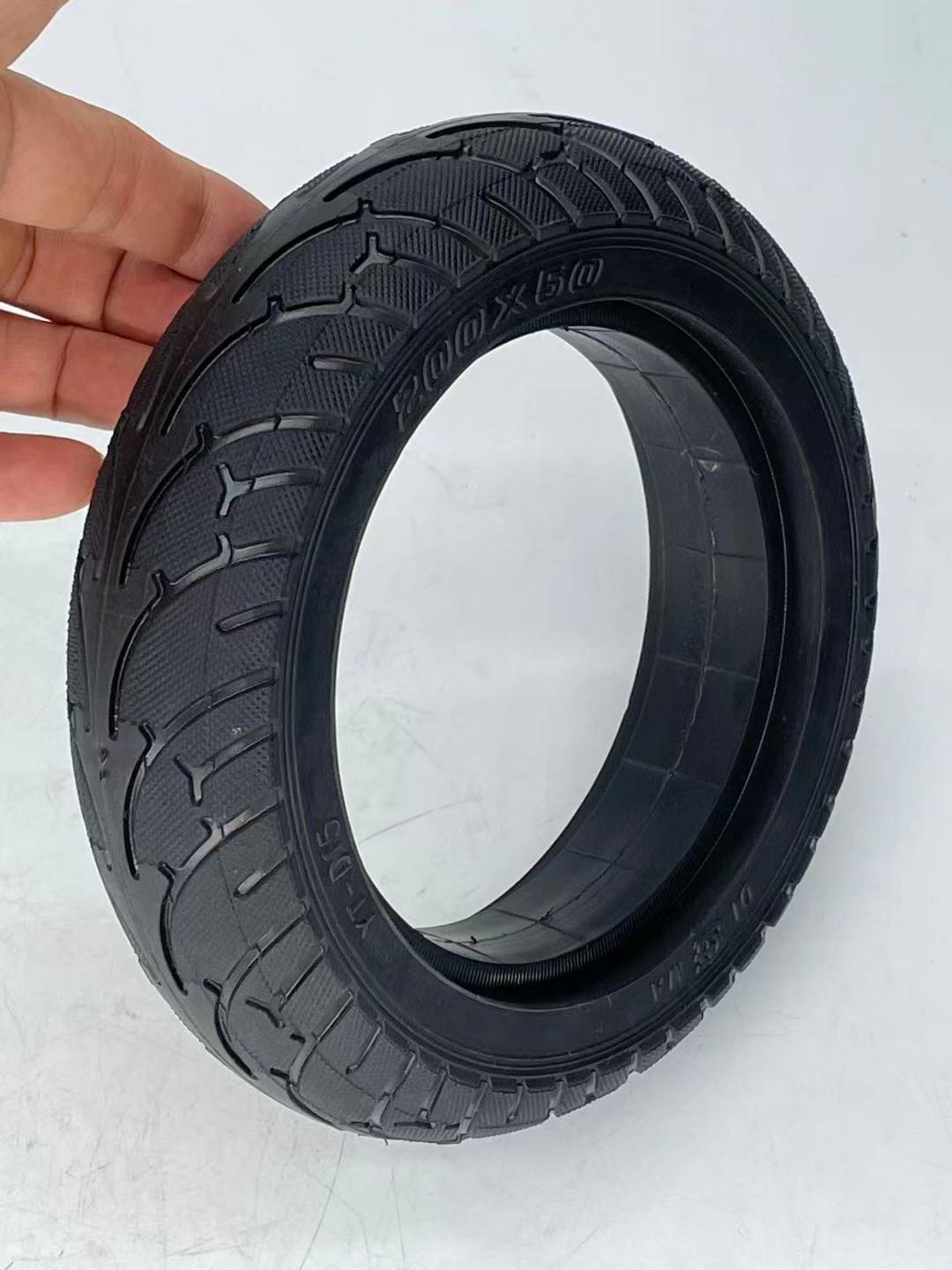 8 inch explosionproof tubeless  200x50 Useful Solid Rubber Tires for Scooter