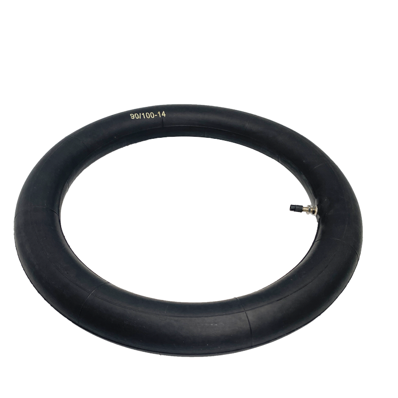 Factory Supply Motorcycle Tyre 90/100-14 Inner Tube Natural Rubber Material Black Color 3.00-14 Inner Tube