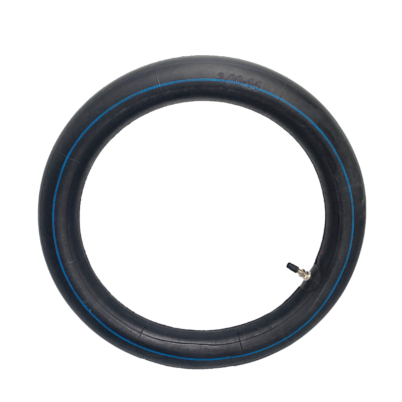 Factory Supply Motorcycle Tyre 90/100-14 Inner Tube Natural Rubber Material Black Color 3.00-14 Inner Tube