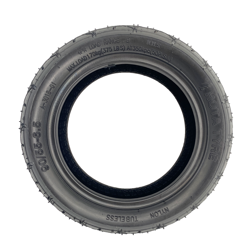 Top brand 10 inch Inflatable Tubeless Tyre 90/55-6.5 vacuum tire for Electric vehicle repair parts