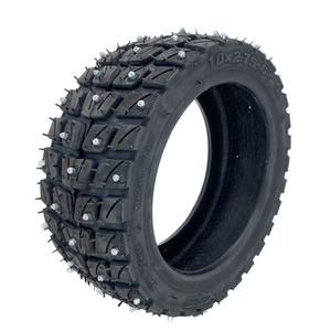 10x2.75-6.5 Thicken Vacuum Tyre With nails 10 Inch Off road wear-resistant snow tire for scooter