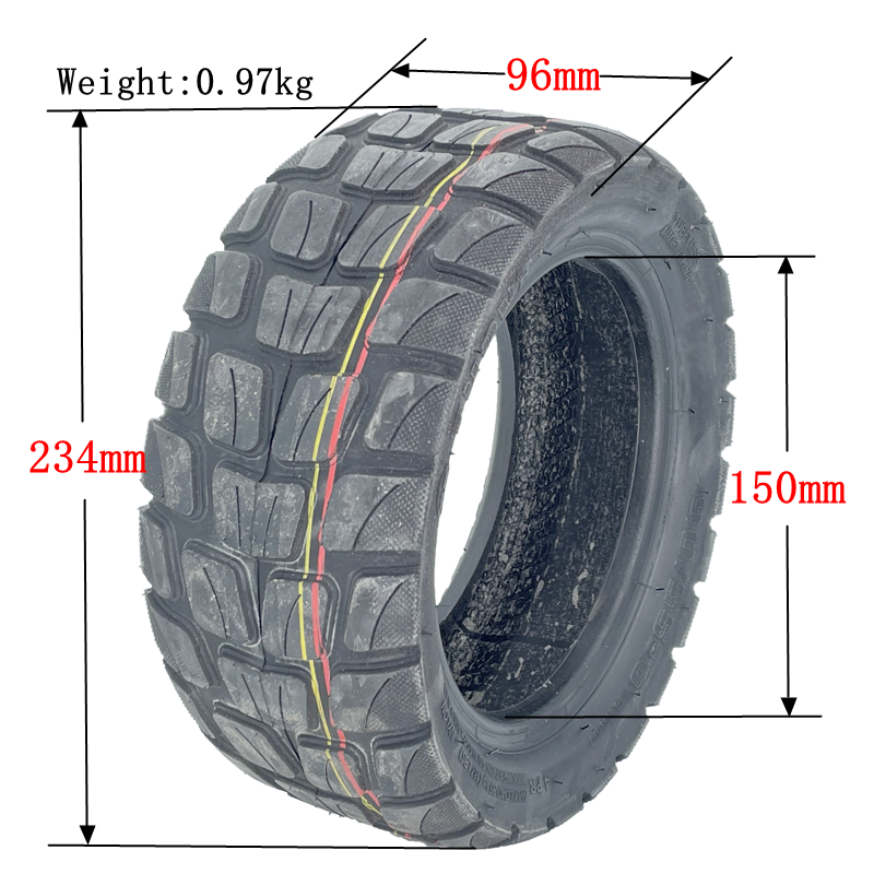 Pneumatic tire Off-road tires 10 inch tubeless 90/55-6 TUOVT vacuum tire for Electric Scooter