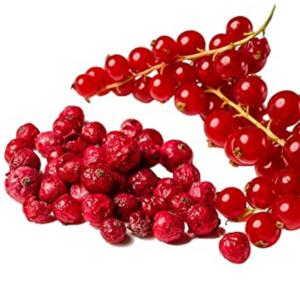 Guoyue Freeze-Dried Fruit Pieces Powder Gefriergetrocknete rote Johannisbeere lyofilizovane Freeze Dried Red Currants Whole