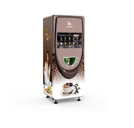 qr code small boba soup snack soft ice cream icecream coffee soda vending machine for business sale