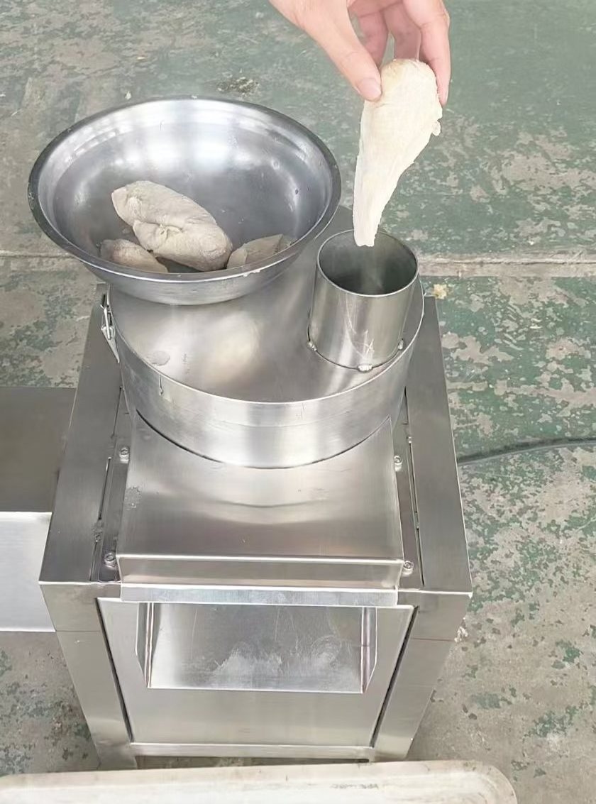 large semi and full automatic suretivian pork beef chicken meat breast tool twist shredder machine