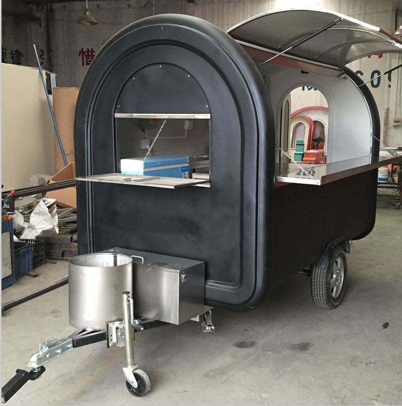 cheap china mobile kitchen ice cream bike street deep fryer fast food vending cart/bbq and food trailer for sale