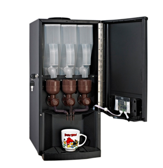 fully automatic small commercial instant coin operated robot tea and coffee capsule vending machine for coffee