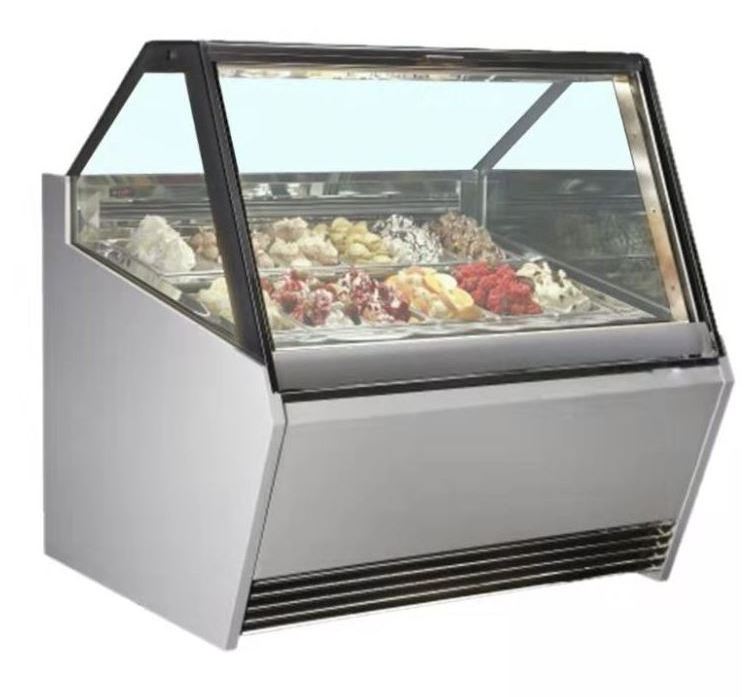 small portable scoop blast deep gelato ice-cream popsicle ice cream display freezer for ice cream with storage containers