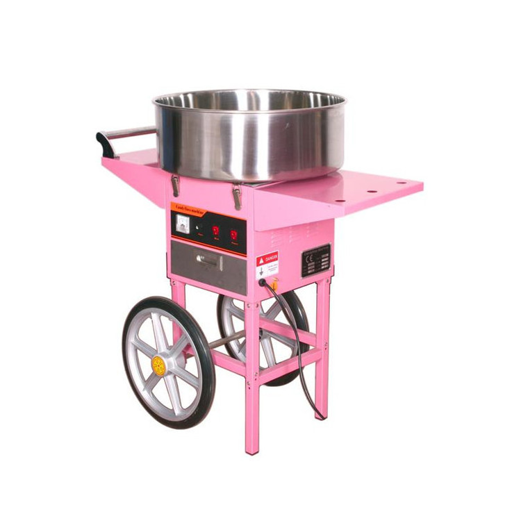 battery and gas operated full automatic sweet cotton candy maker machine for kids