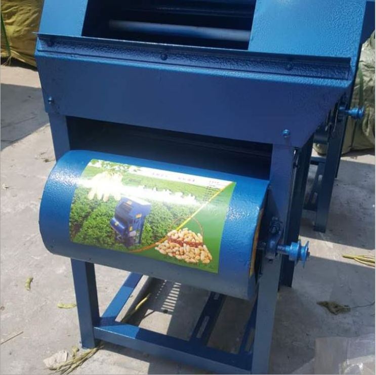 fully automatic professional technology electric wet peanut groundnut harvesting machine peanut picker picking machine