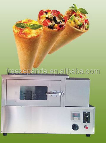 high quality sourdough automatic umbrella pizza cone maker vending making machine with 2 head and rotary oven