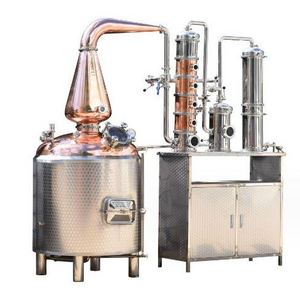 fractional 10 liter laboratory stainless steel ethanol distilled water distillator distillation equipment unit column machine