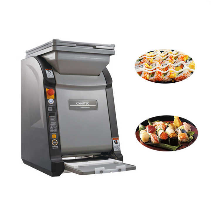 automatic commercial autec suzumo sushi i rice sheet roll rolling vending making machine price