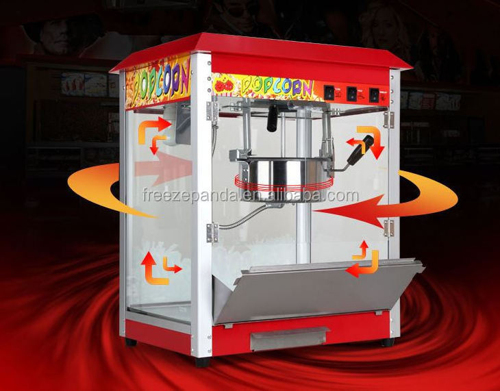 commercial electric mini caramel pop corn popcorn maker vending making machine price