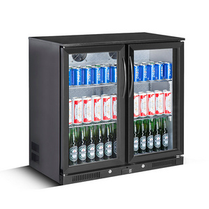 Sliding Door Beer Cooler Fridge Beverage Refrigerator glass door energy drinks freezer