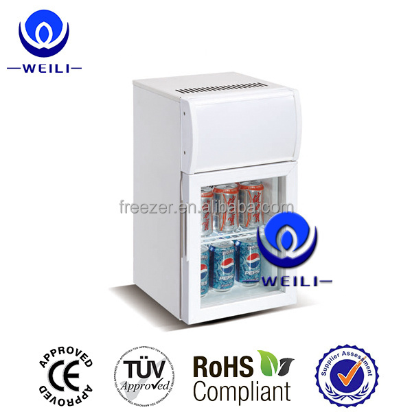 75L Store Used Fridges for Red Bull Drink energy drink fridge portable desktop cooler undercounter bar refrigerator freezer