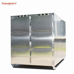 Cadaver freezer Stainless steel 304 Mortuary body refrigerator freezer