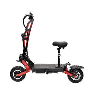 Freezway New 13 inch 72v 8000w 43AH adult folding 2 wheel high speed cross country Double motor electric scooters