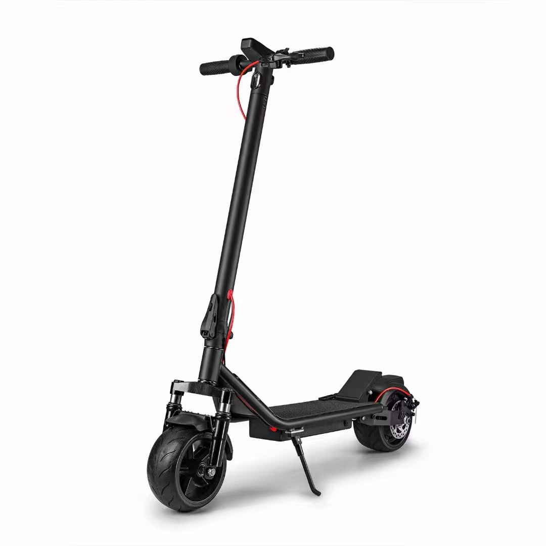 New Design 9inch Fat Tire 500W 2 Wheel Electric Kick Scooter Elektro Escooter with double suspension