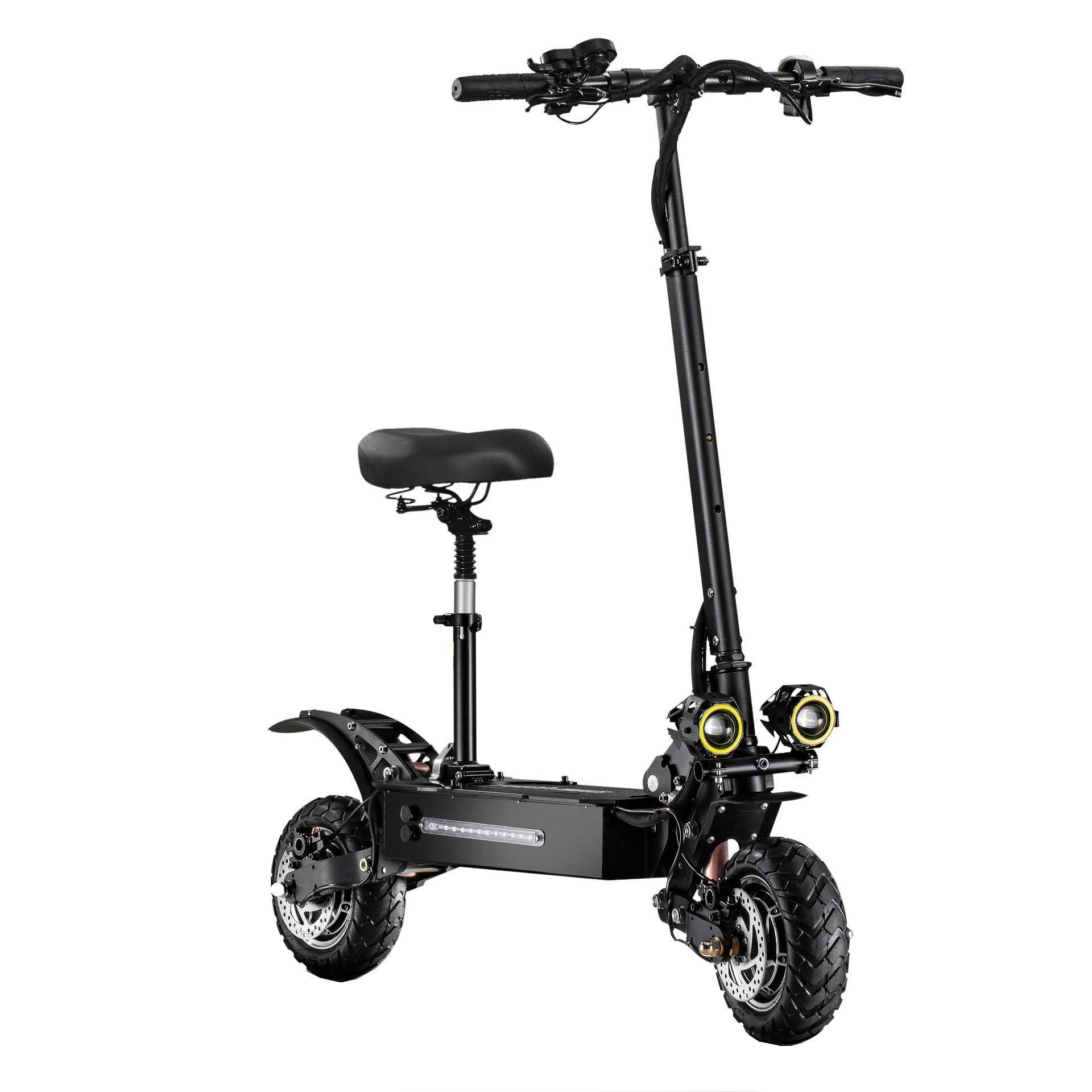 China 3200W dual motor powerful two wheel 10 inch fat tire offroad electric scooter