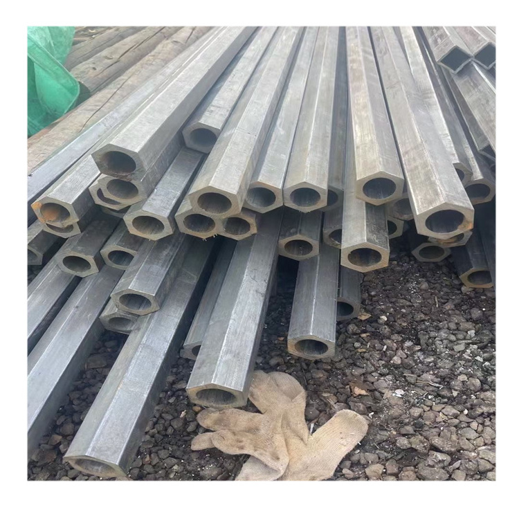 Special-shaped steel pipe carbon steel pipe for furniture 20 hexagonal steel tube