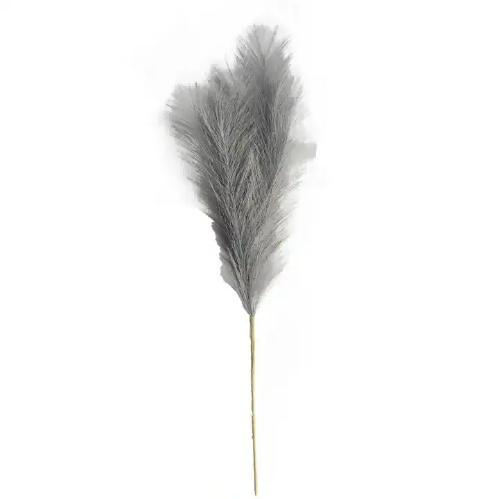 TOP Faux High End Tall Fluffy Stems Silk Artificial Pampas Grass For Home Wedding Decoration