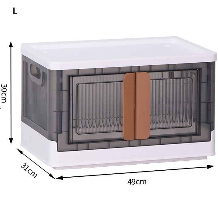 Custom Cube Container Box Large Plastic Kids Toy Organizer and Storage Bins with Lids