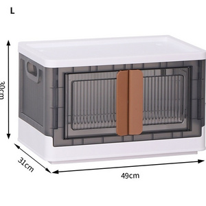 Custom Cube Container Box Large Plastic Kids Toy Organizer and Storage Bins with Lids