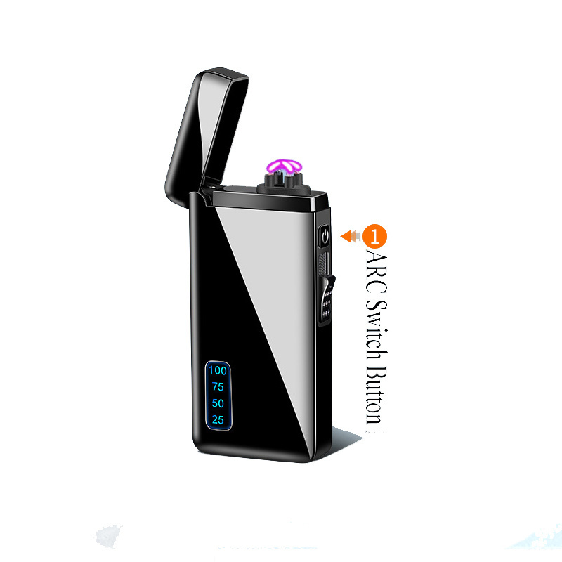 Wholesale Premium custom Logo Zinc Alloy USB Gas  Cigarette Lighter Jet Lighter